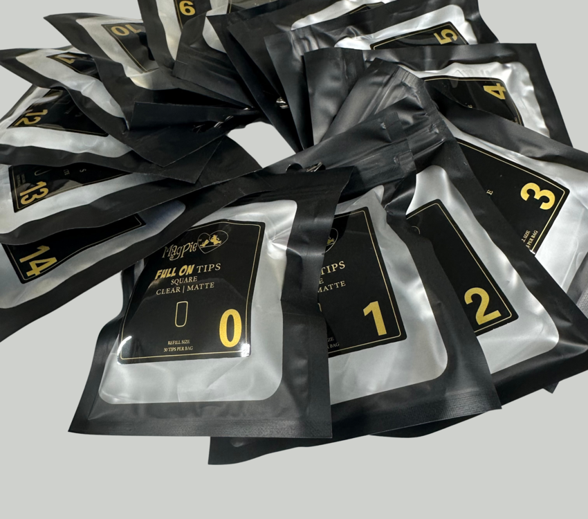 Magpie Full On Square Clear Matte Refills 50 pack