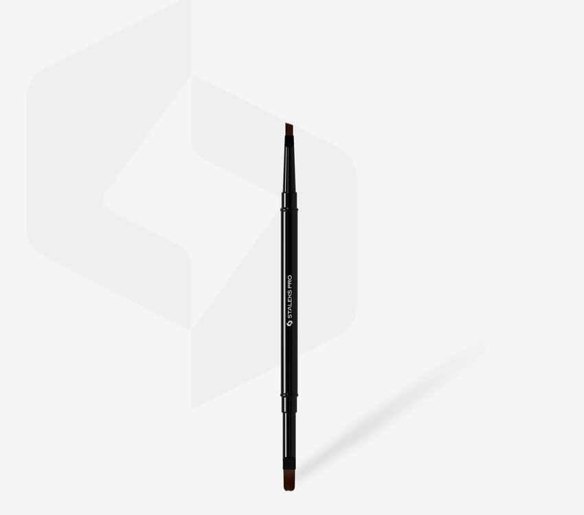 Staleks Double-ended brush EXPERT for gel 11 mm / for gel 7 mm