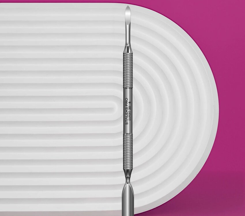 Staleks Manicure pusher EXPERT 30 TYPE 6 (rounded wide pusher and nail cleaner)