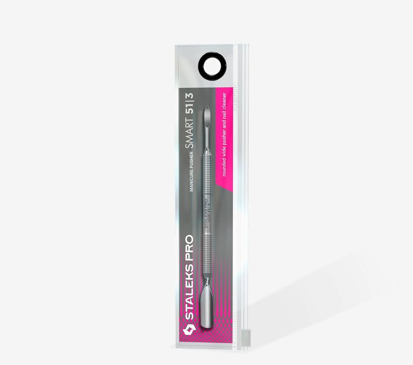 Staleks Pro Manicure Pusher SMART 51 Type 3 (rounded wide pusher and nail cleaner)