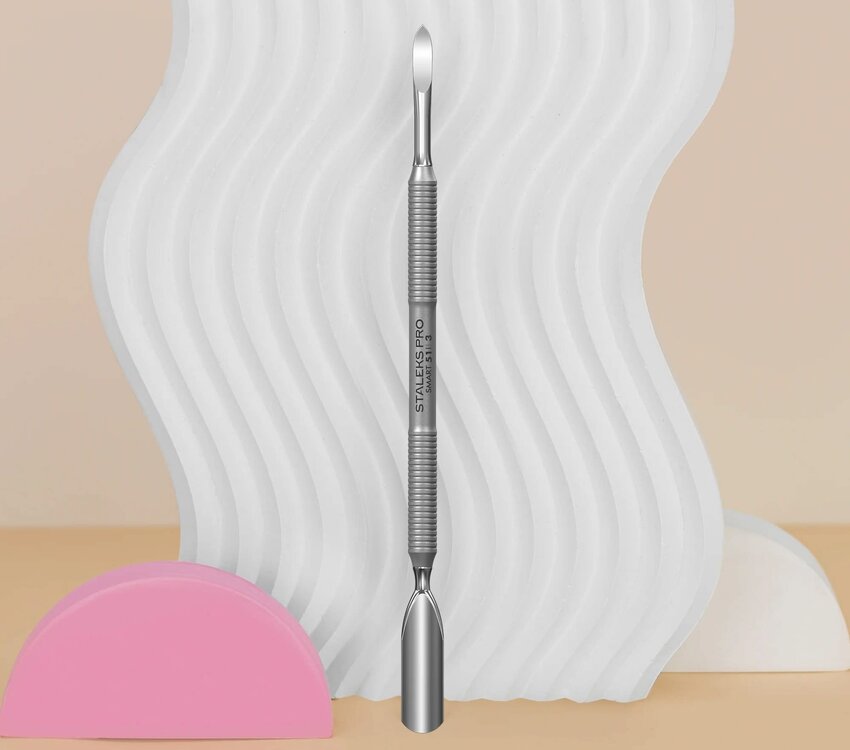 Staleks Pro Manicure Pusher SMART 51 Type 3 (rounded wide pusher and nail cleaner)