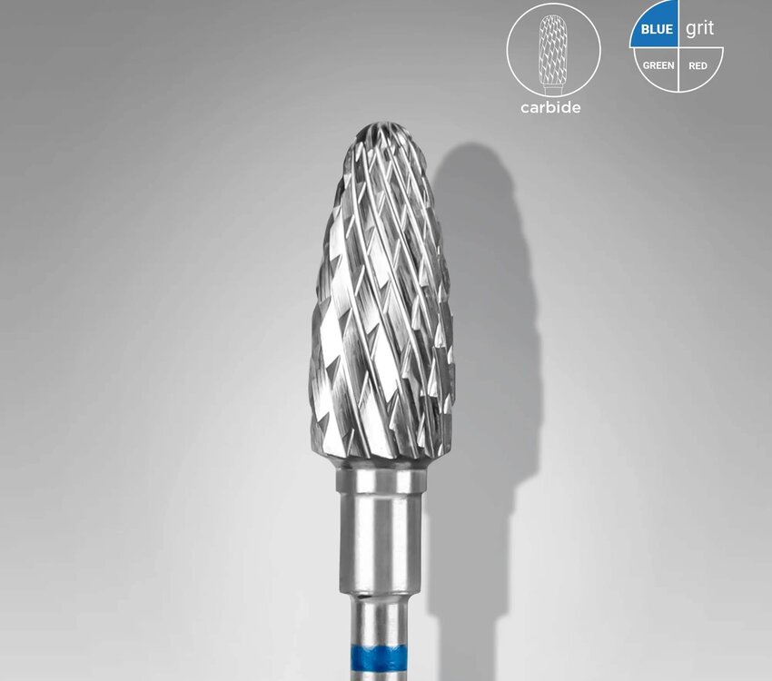 Staleks Carbide Corn Blue Bit 6mm / 14mm