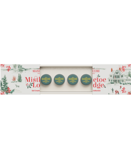 The manicure Company Mistletoe Lodge 4 Gel Cream Pots