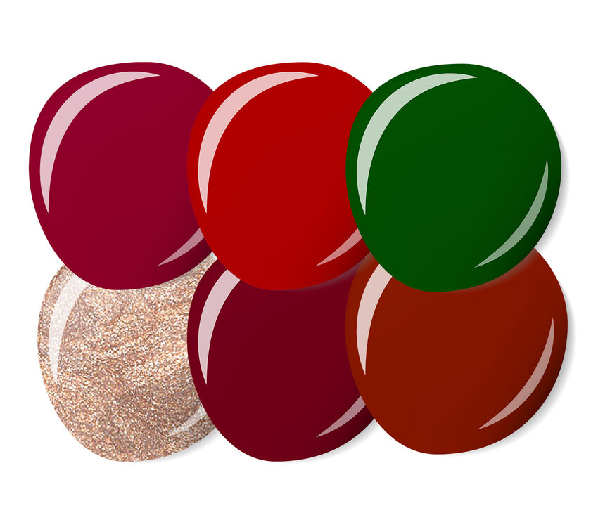 The manicure Company Mistletoe Lodge 6 Pack Collection