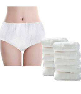White Disposable Pants 100pk