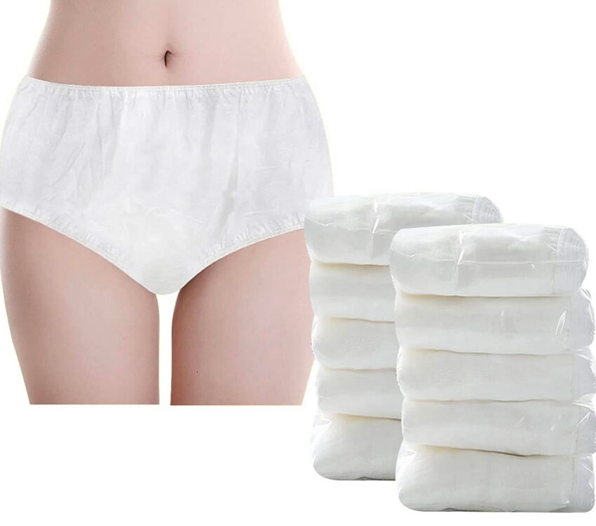 White Disposable Pants 100pk