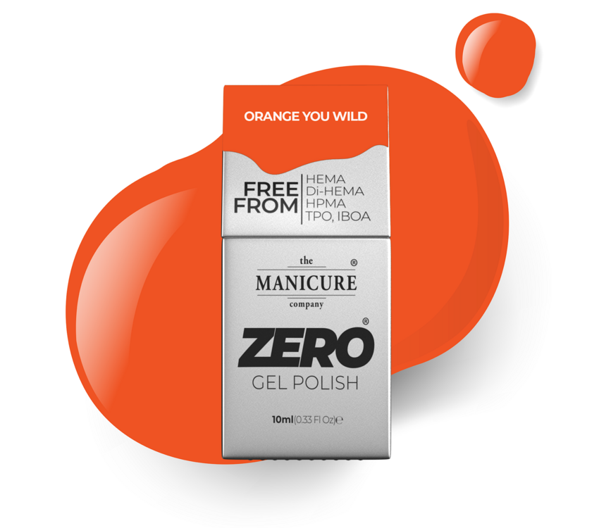 The manicure Company Orange You Wild MCZ054 ZERO gel polish 10ml