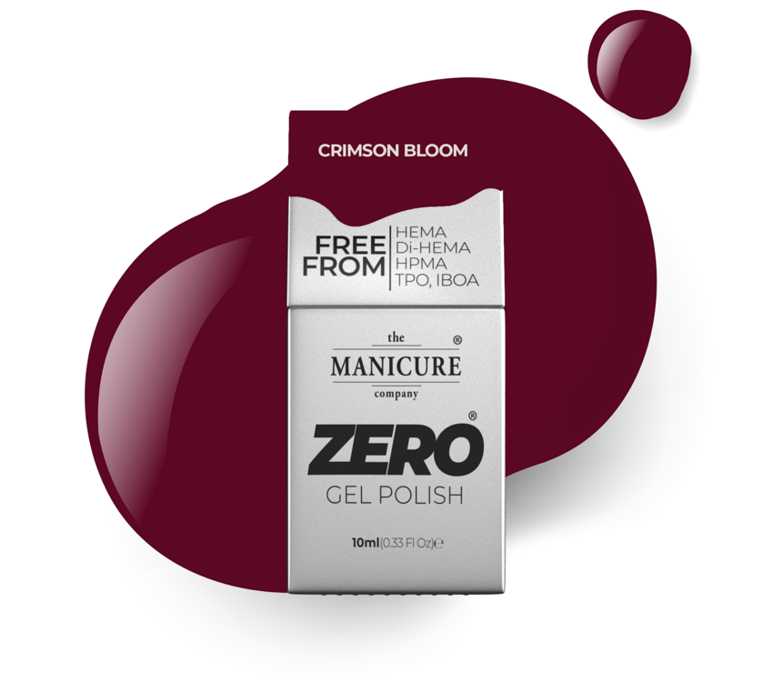The manicure Company Zero Gel Polish Crimson Bloom 10ml