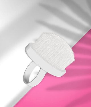 Staleks EXPERT 03 Mini Finger Ring Manicure Dust Brush