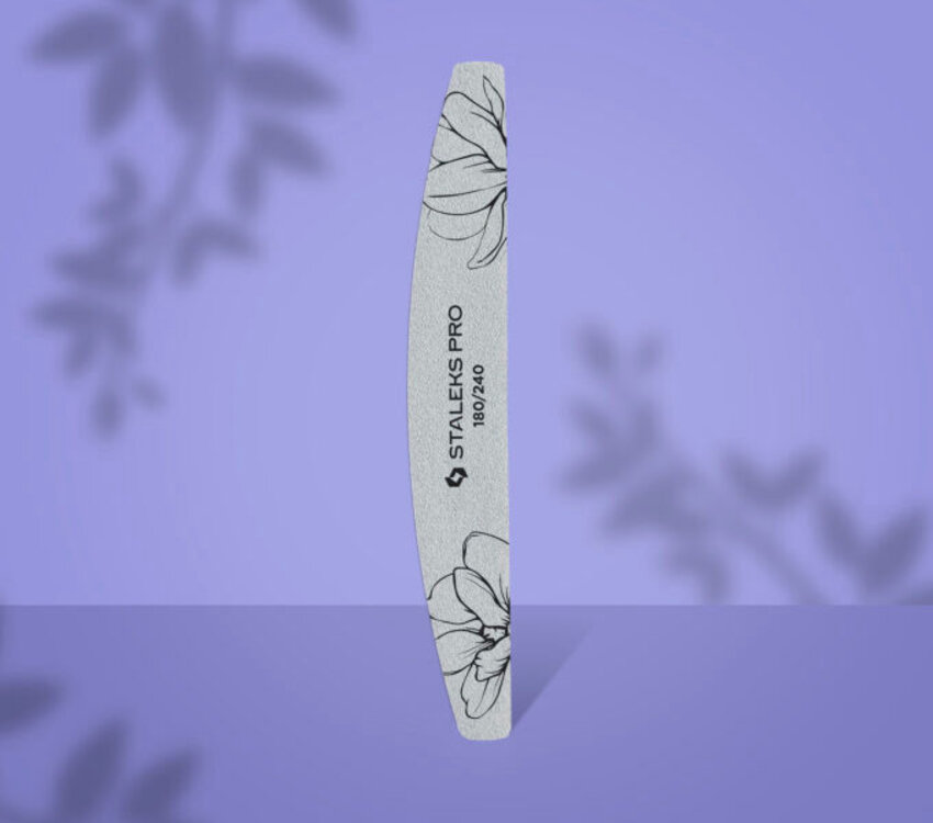 Staleks Crescent mineral nail file EXPERT 40 180/240 grit 1PC