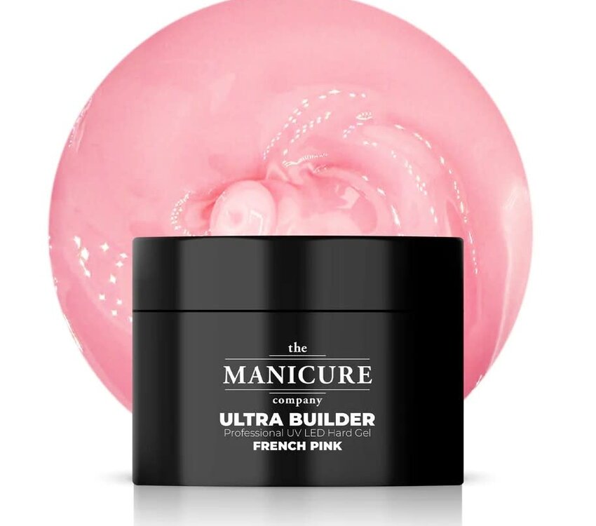 The manicure Company Ultra Builder Professional UV LED Hard Gel French Pink - 30g