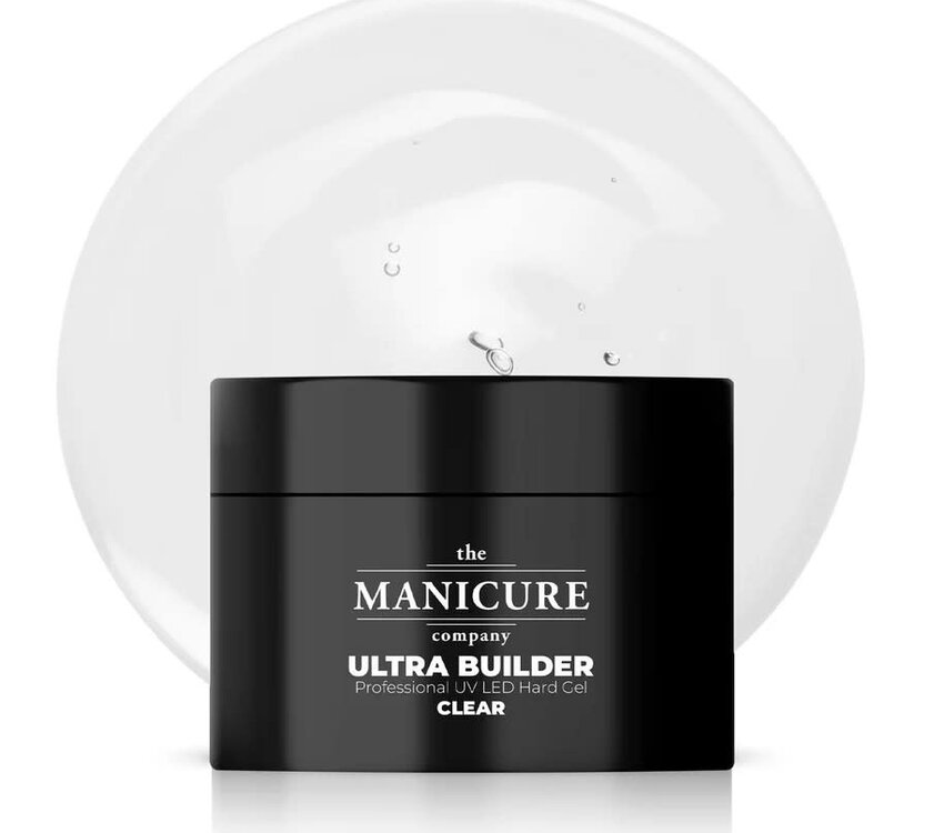 The manicure Company Ultra Builder Professional UV LED Hard Gel Clear - 50g