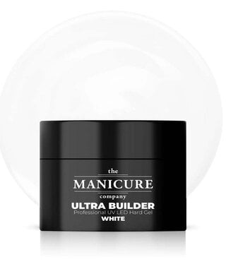 The manicure Company Ultra Builder Professional UV LED Hard Gel White - 30g