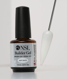 NSI Builder Gel Soft White 15ml (was rubber base)