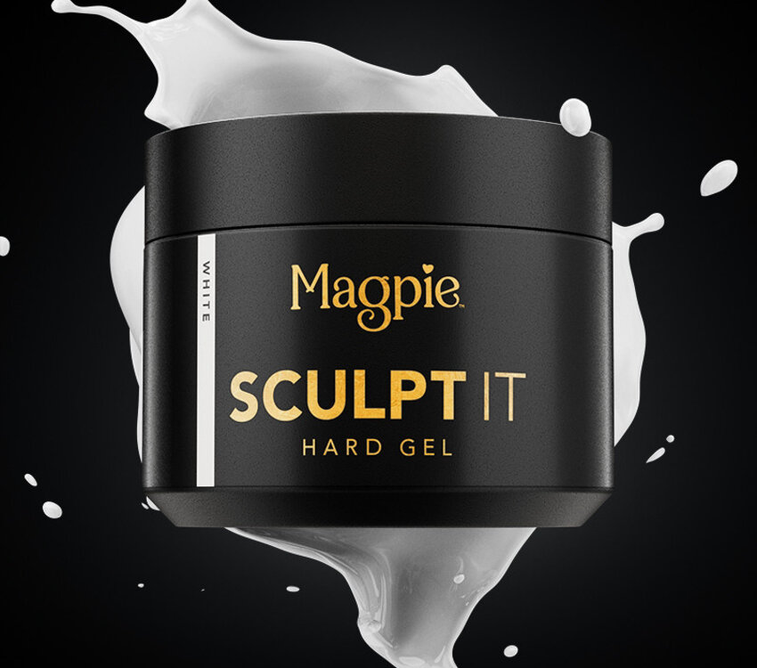 Magpie Sculpt It White Hard Gel