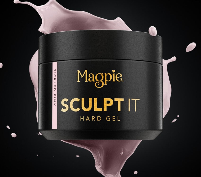 Magpie Sculpt It Tickled Pink Hard Gel