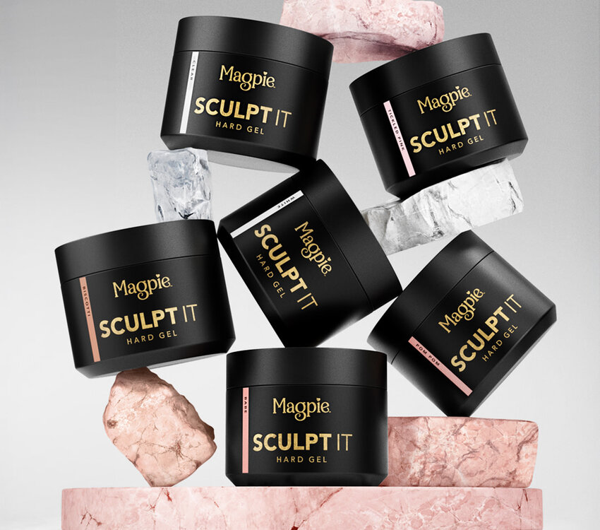 Magpie Sculpt It Hard Gel Tickled Pink 25ml