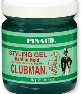 Clubman Styling Gel Hard to Hold Gel 16oz