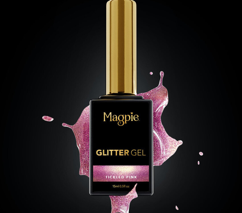Magpie Glitter Gel Tickled Pink UV/LED 15ml