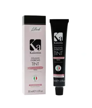 Kalentin Premium Eyebrow & Eyelash Tint - Black 30ml
