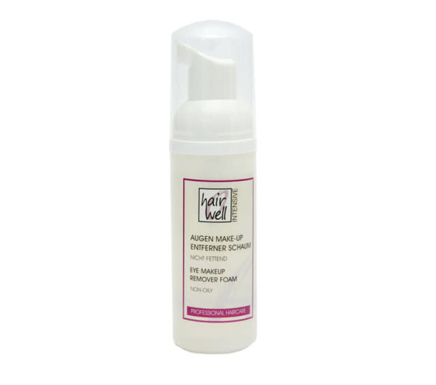 Hairwell Eye Make Up Remover Foam 50ml