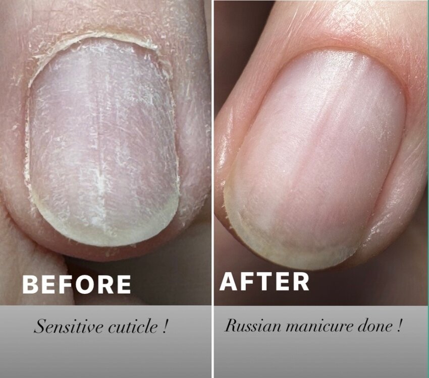 Russian Manicure with Advanced (biab)