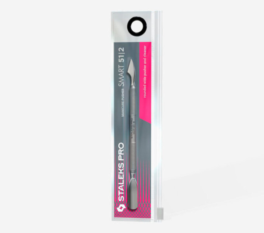 Staleks Pro Manicure Pusher SMART 51 / 2 (rounded wide pusher and cleaner)