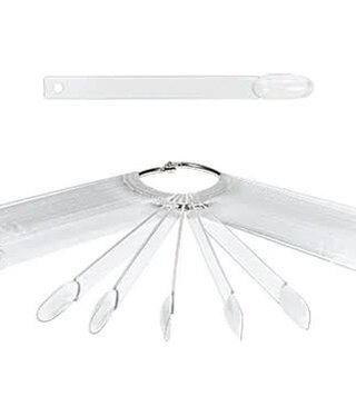 Oval Almond Colour Display Pops 50pks