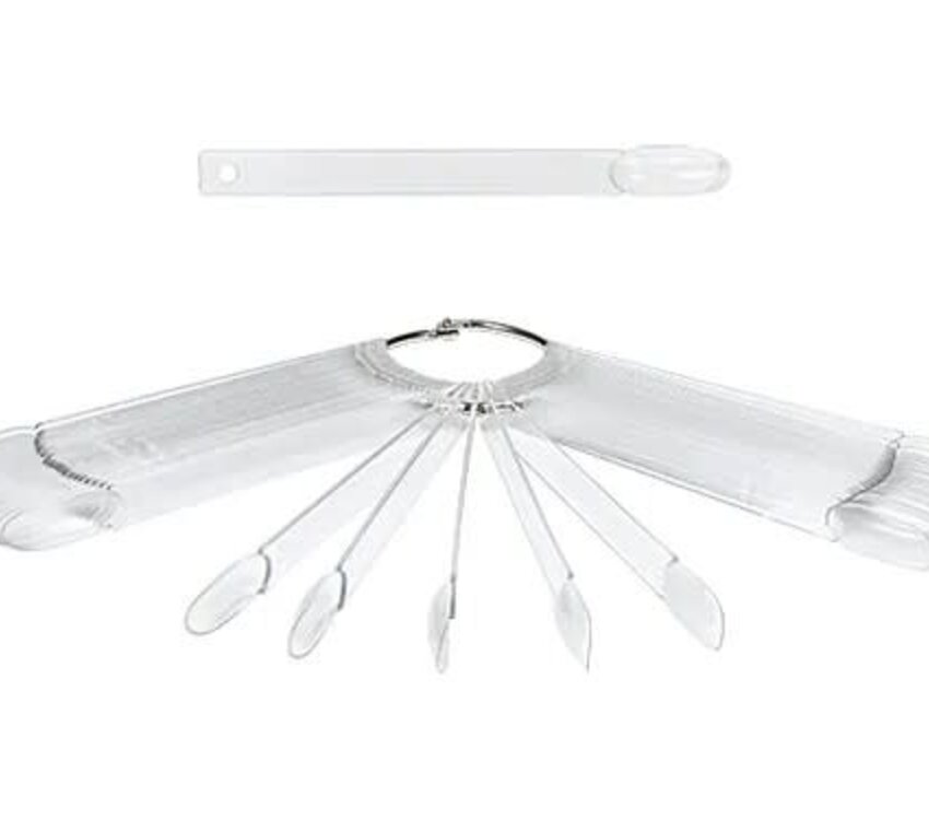 Oval Almond Colour Display Pops 50pks