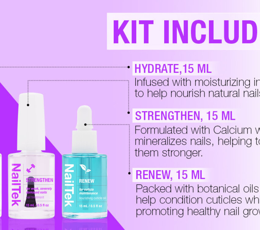 Nail Tek Nail Tek Nail Rescue Kit 3pk