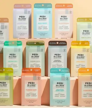 Voesh Voesh Salon Pack 4 step pedi in box 100 Pieces