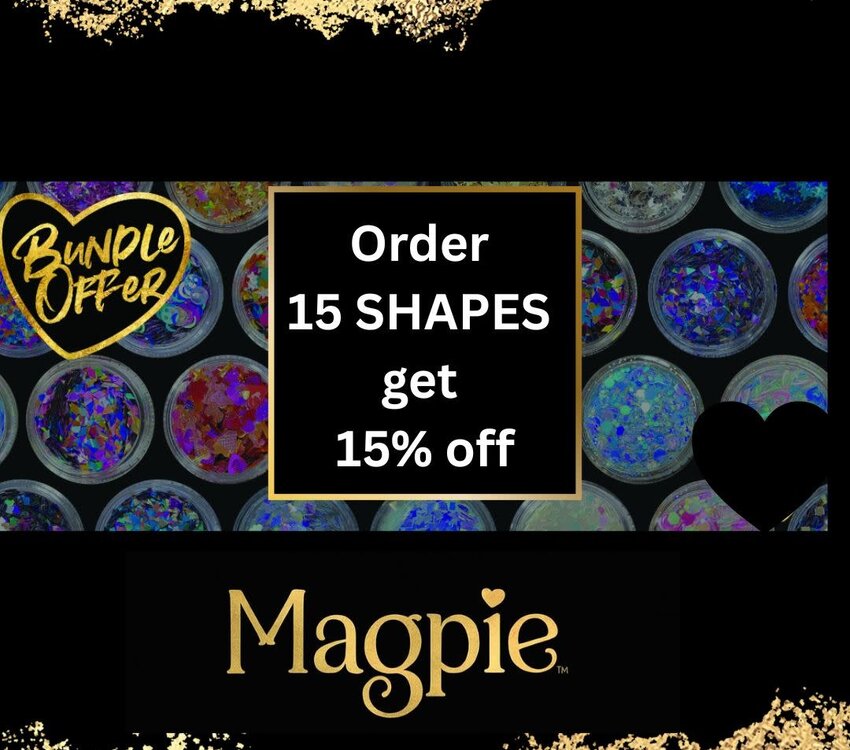 Magpie Bundle Offer Buy 15 Shapes Get 15% Off