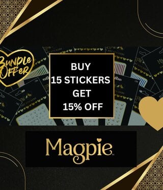 Magpie Bundle Offer Buy 15 Stickers Get 15% Off