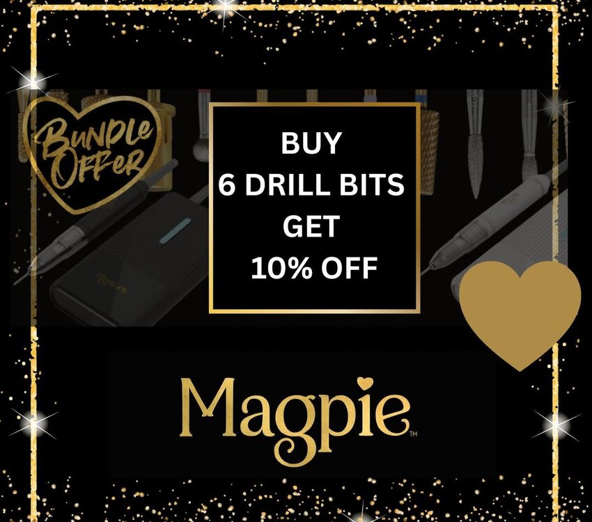 Magpie Bundle Offer Buy 6 Drill Bits Get 10% Off