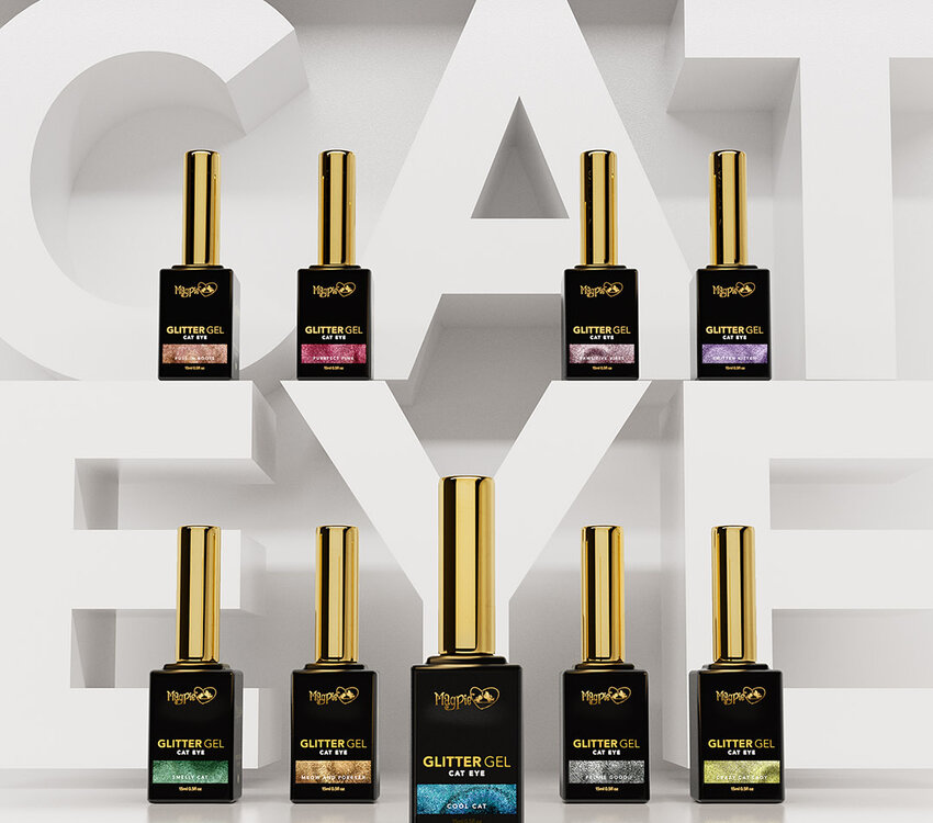 Magpie Crazy Lady (Cat Eye) Gel Polish