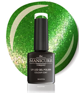 The manicure Company Green Glitch 367 - Magnetic Gel Nail Polish 8ml