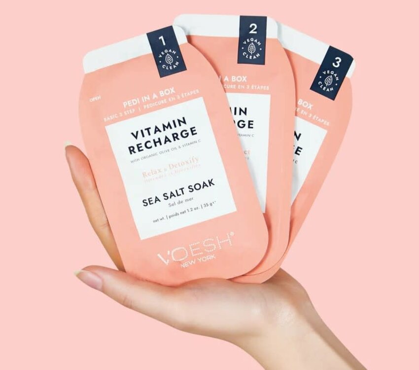 Voesh Pedi in a Box 3 Step Vitamin Recharge