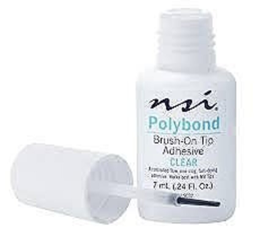 NSI Polybond Brush On Adhesive 0.24oz nail glue