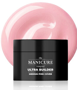 The manicure Company Ultra Builder Professional Hard Gel - Medium Pink Cover 50g