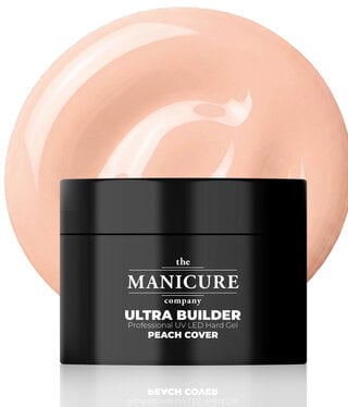 The manicure Company Ultra Builder Professional UV LED Hard Gel Peach Cover - 50g
