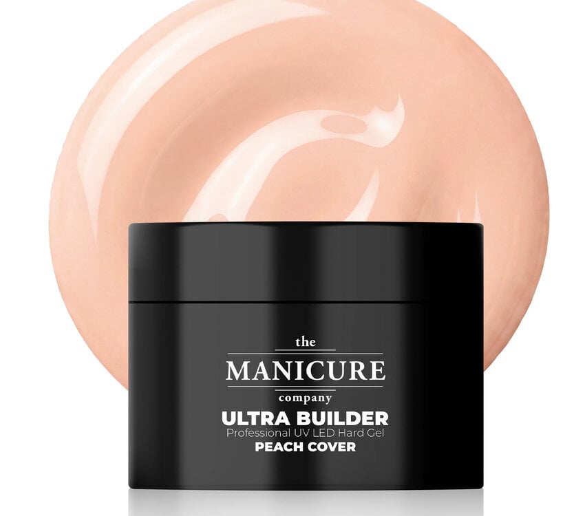 The manicure Company Ultra Builder Professional UV LED Hard Gel Peach Cover - 50g