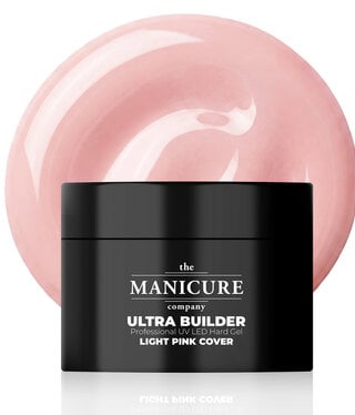 The manicure Company Ultra Builder Professional UV LED Hard Gel Light Pink Cover - 50g