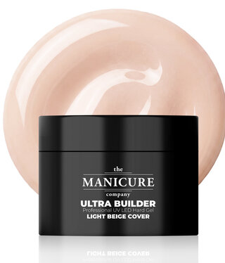 The manicure Company Ultra Builder Professional UV LED Hard Gel Light Beige Cover- 50g
