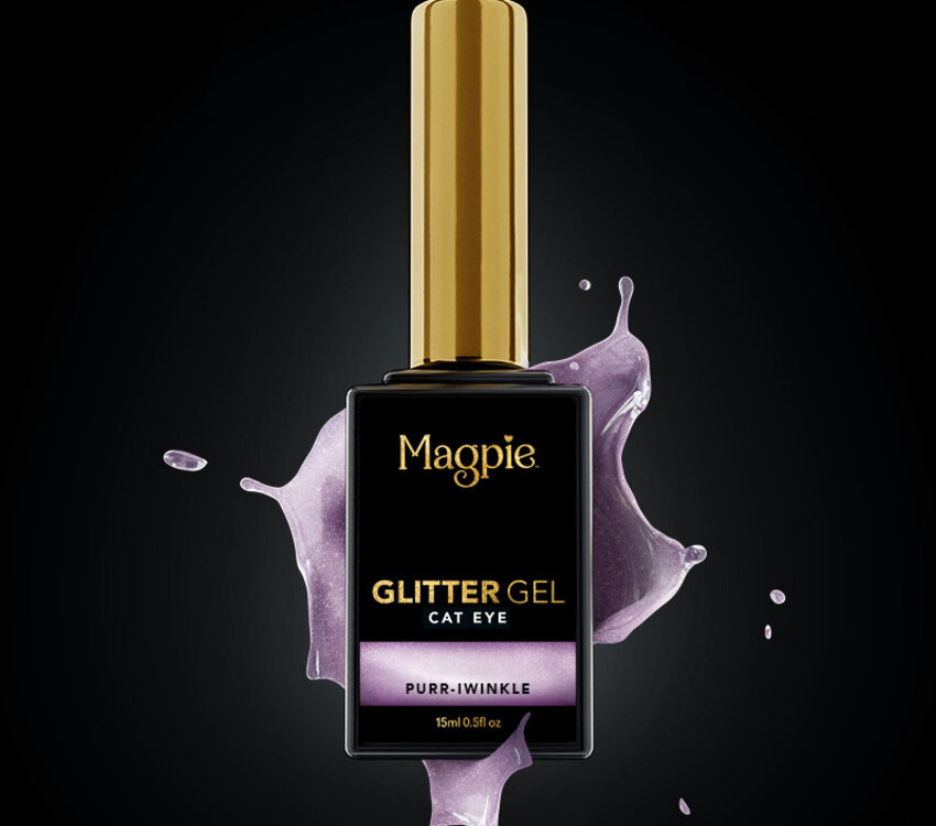 Magpie PURR-IWINKLE (CAT-EYE)  gel polish