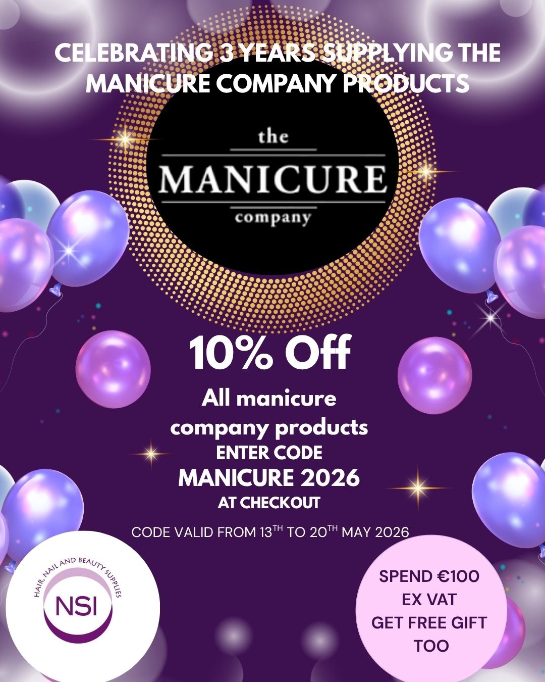 10% Off The manicure Company
