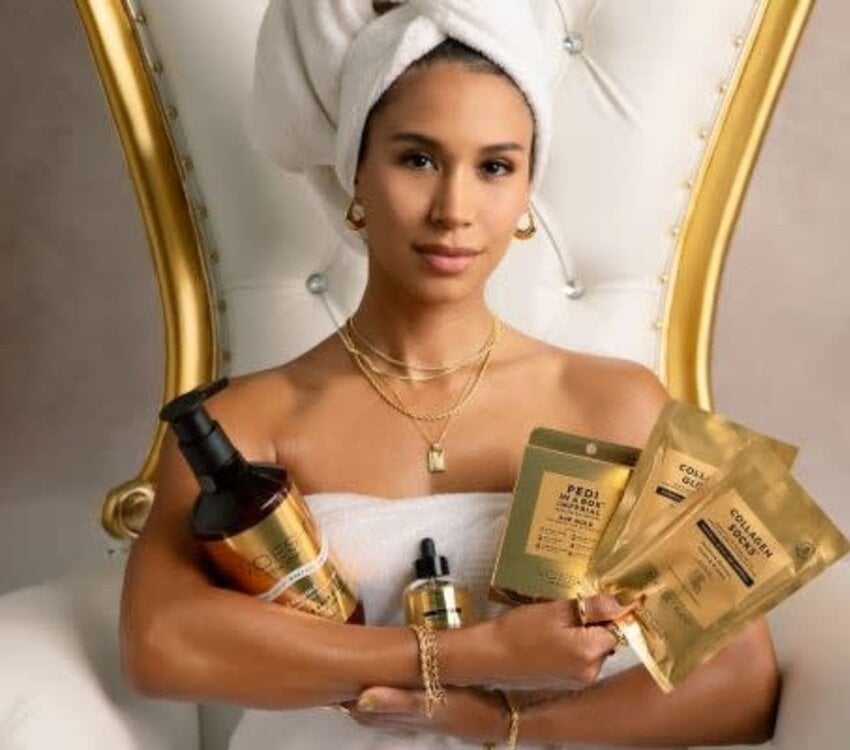 Voesh Voesh Collagen Gloves Imperial Gold