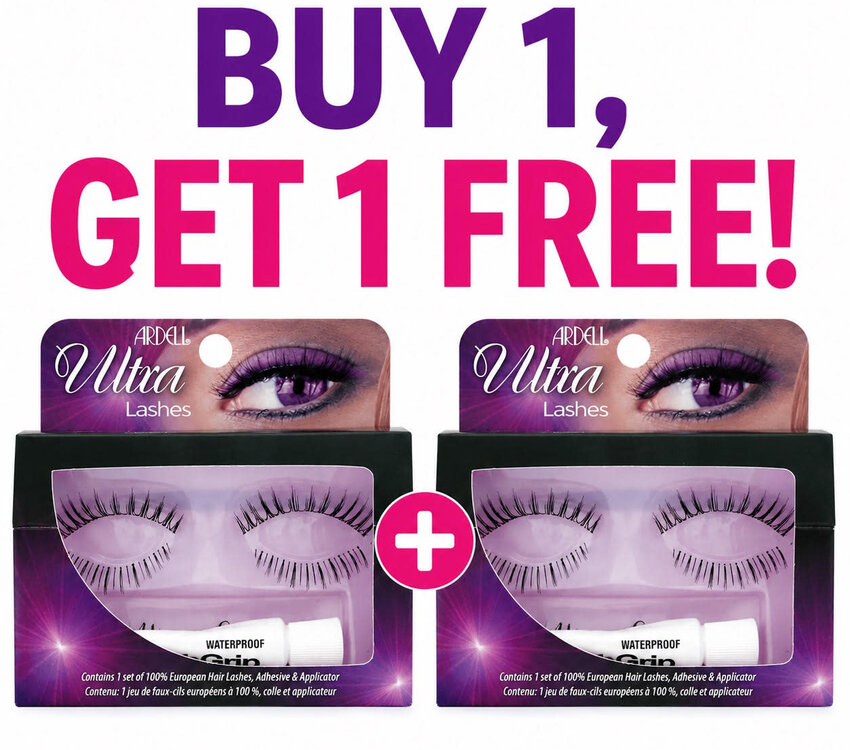 Ardell Buy 1 Get 1 FREE Ultra Lashes