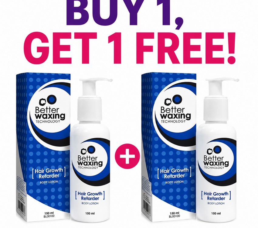 Better Wax Buy 1 GET 1 FREE Hair Growth Retarder Lotion 150ml