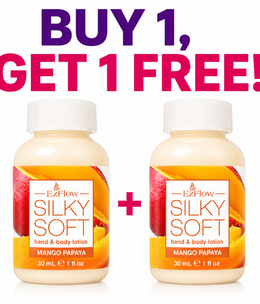 Ezflow Buy 1 Get 1 FREE Silky Soft Tropical Mango  1oz