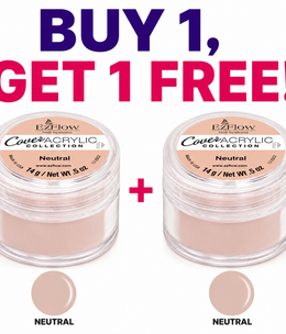Ezflow Buy 1 Get 1 FREE Cover Acrylic Neutral .5oz